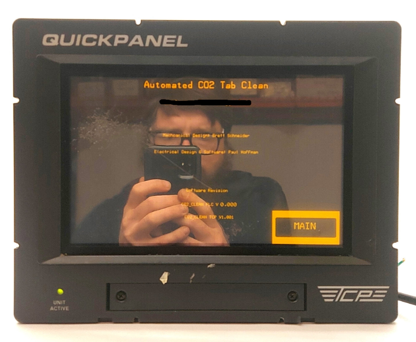 For Parts Total Control Systems QPI11100E2P Human Machine Interface 9" 120VAC *Bad Touch*