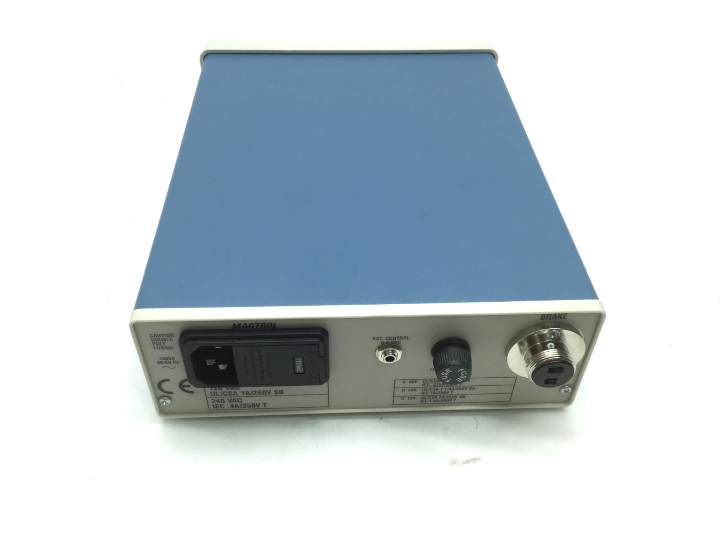 Used Magtrol 5210-2 Power Supply for Dynamometer 0-24VDC Hysteresis Brake Clutch