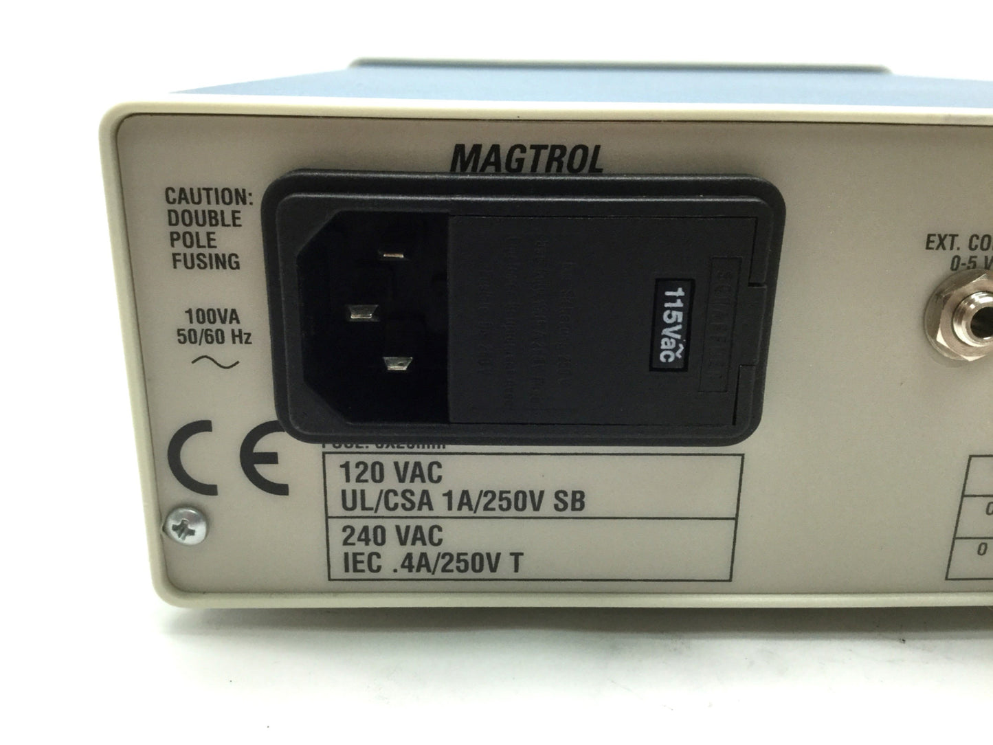Used Magtrol 5210-2 Power Supply for Dynamometer 0-24VDC Hysteresis Brake Clutch