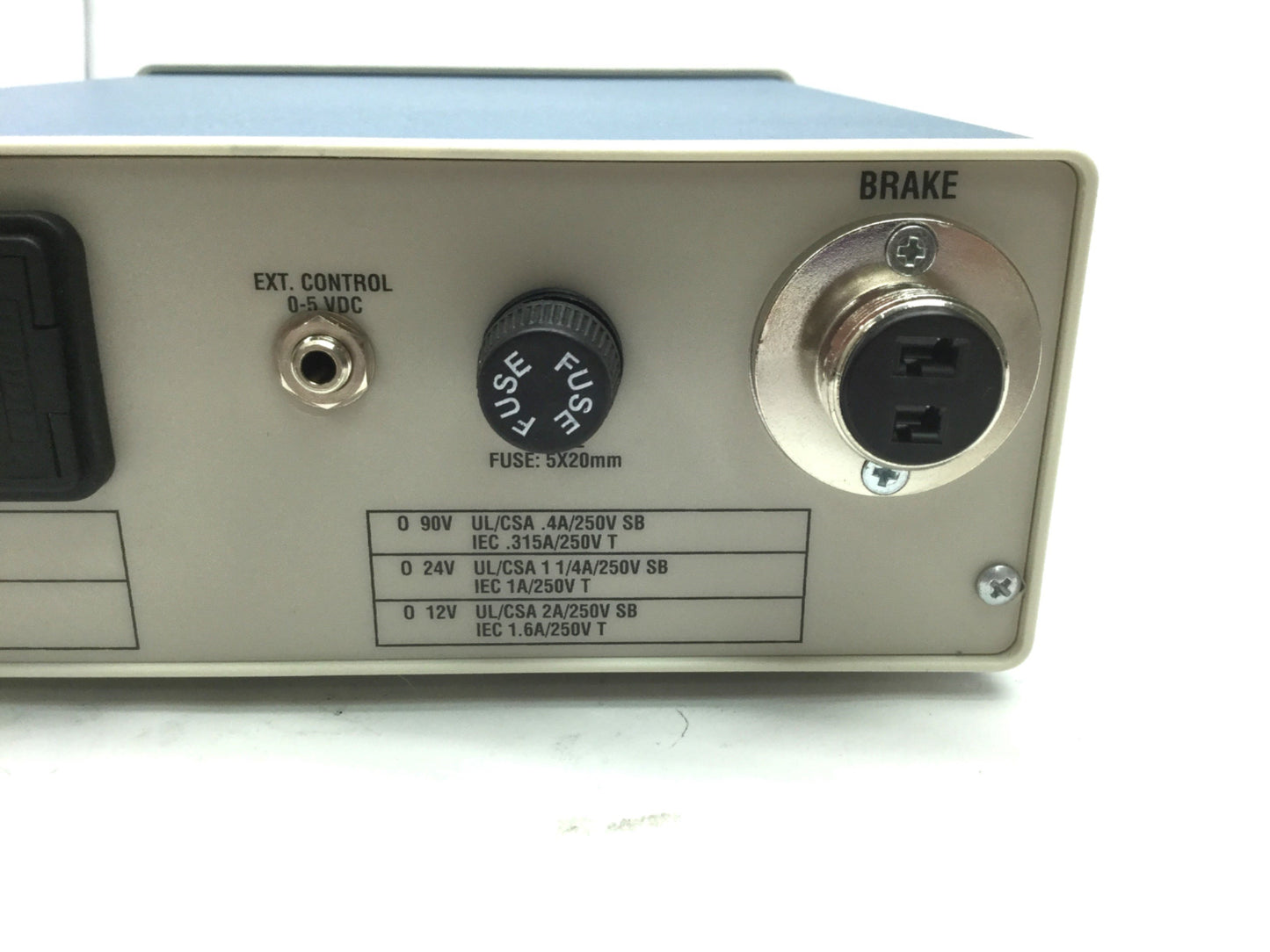 Used Magtrol 5210-2 Power Supply for Dynamometer 0-24VDC Hysteresis Brake Clutch