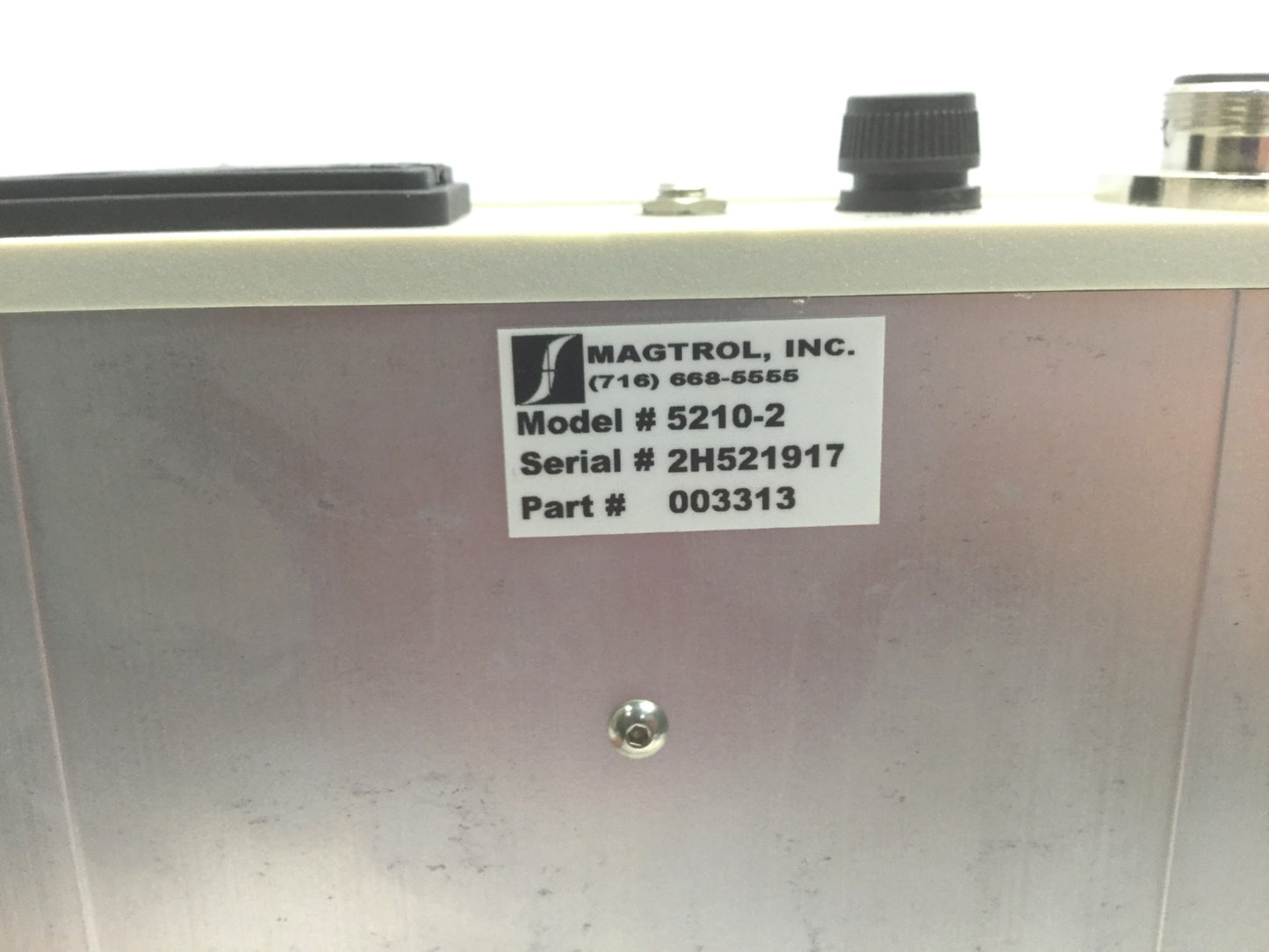 Used Magtrol 5210-2 Power Supply for Dynamometer 0-24VDC Hysteresis Brake Clutch