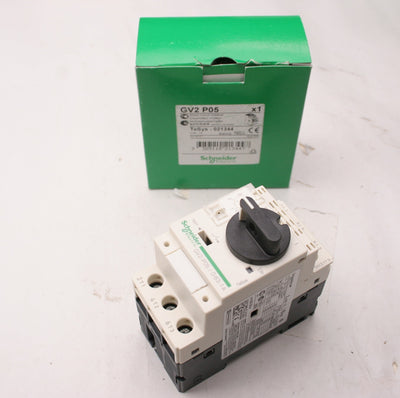 New Other Telemecanique GV2-P05/0.63-1A Motor Circuit Breaker, 3-Pole, 690VAC
