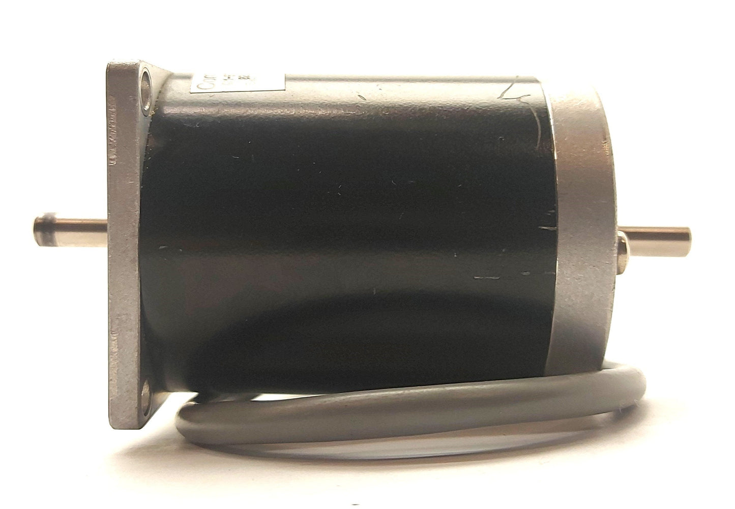 Used Parker QM-57-83 Compumotor Stepper Motor1/4" Shafts 40oz-in NEMA 23 12" Cable