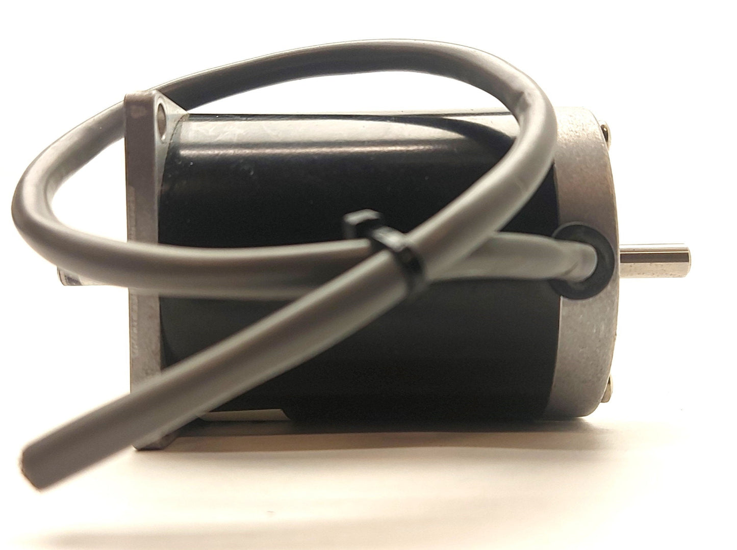 Used Parker QM-57-83 Compumotor Stepper Motor1/4" Shafts 40oz-in NEMA 23 12" Cable