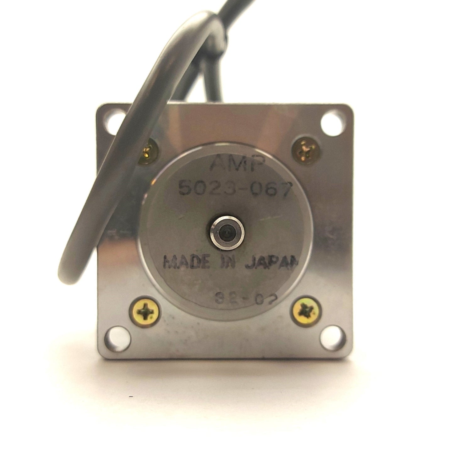 Used Parker QM-57-83 Compumotor Stepper Motor1/4" Shafts 40oz-in NEMA 23 12" Cable
