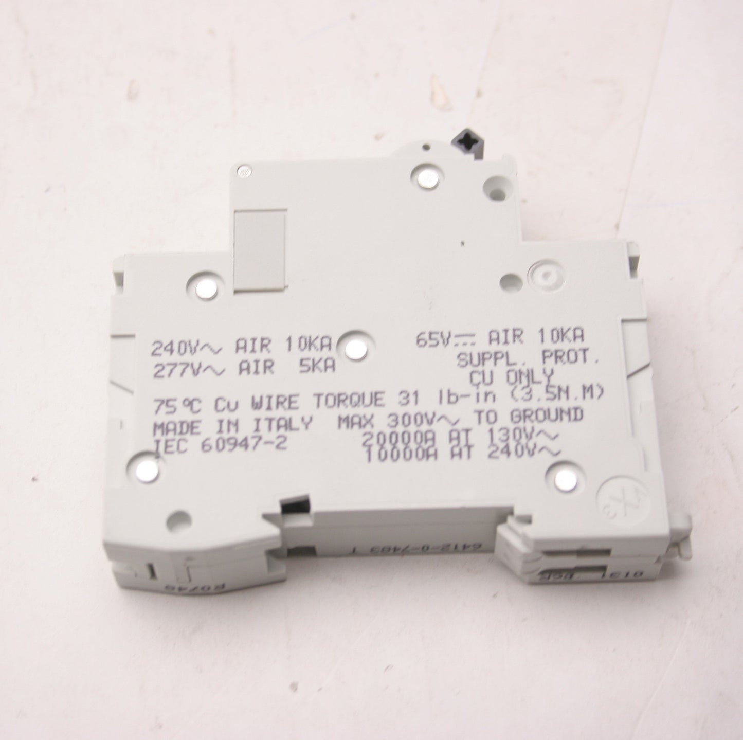 New Merlin Gerin 17417 Multi 9 C60 Circuit Breaker, 1-Pole, 30A, C Curve