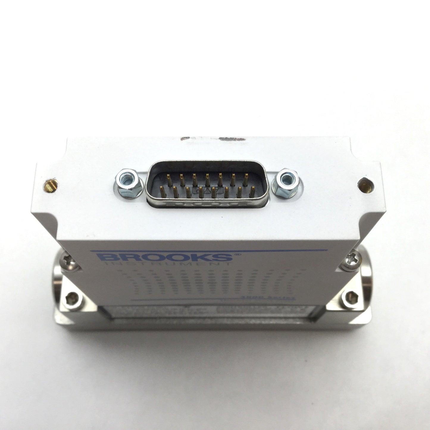 Used Brooks Instrument 4850ABC2S1B1K5C00A Thermal Mass Flow Controller, 24VDC, 70psi