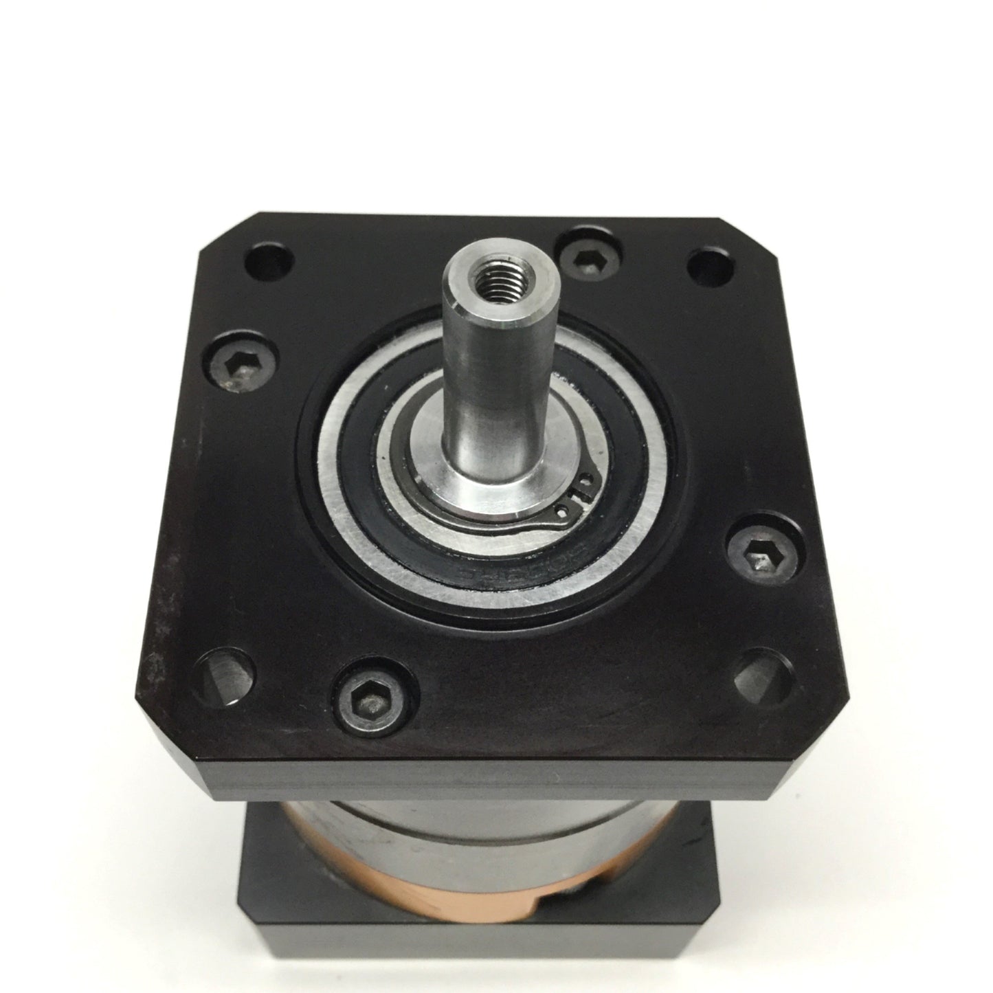 Used Parker PV23FE-007 Gearhead, 7:1 Ratio, 12mm Input, 3/8" Output, 60mm Frame Kit