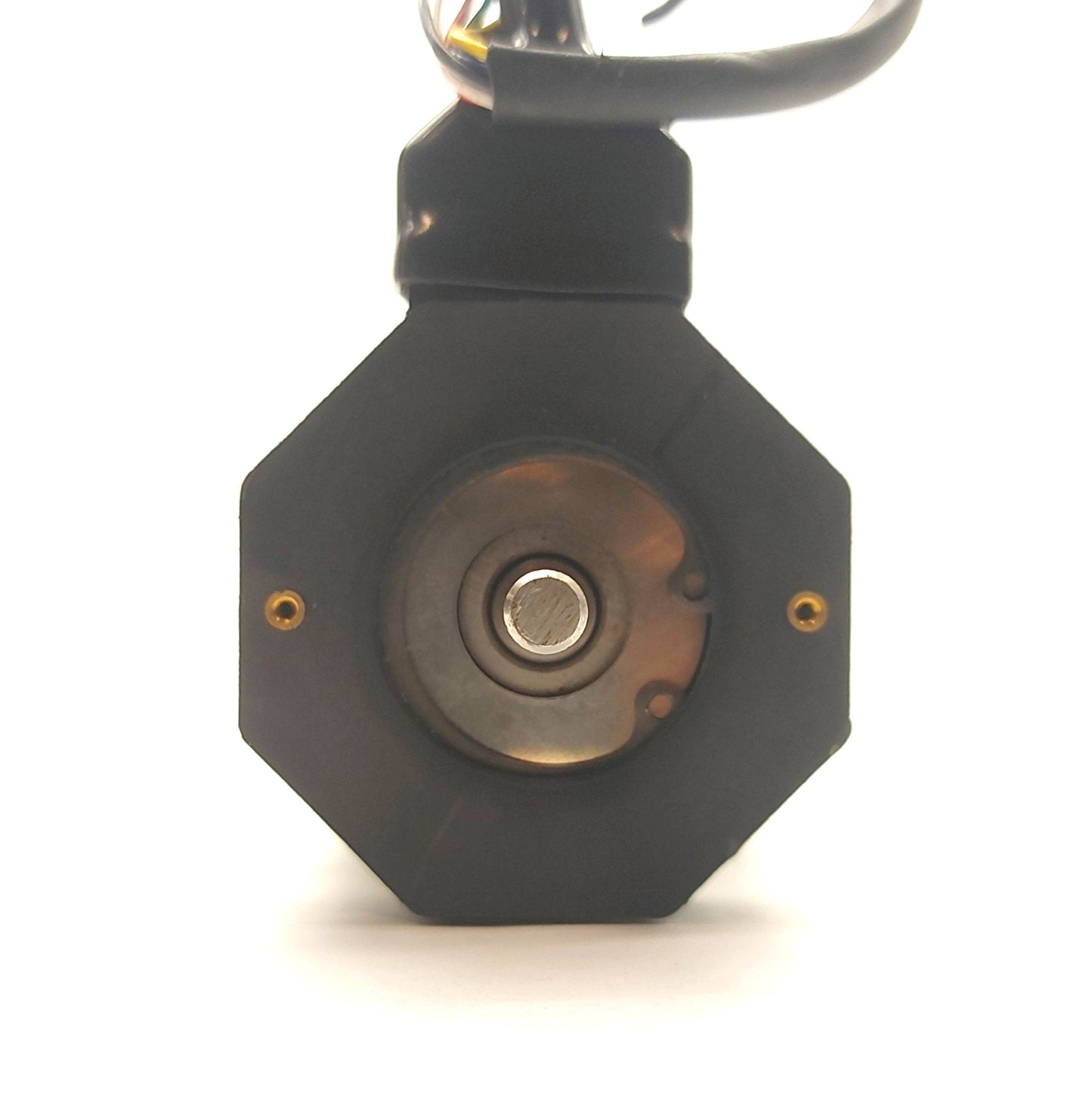 Used Parker OS22A-DNFLY Stepper Motor, 1.8ø, 186oz-in, 8-Wire, 75VDC 3.4A, NEMA 23