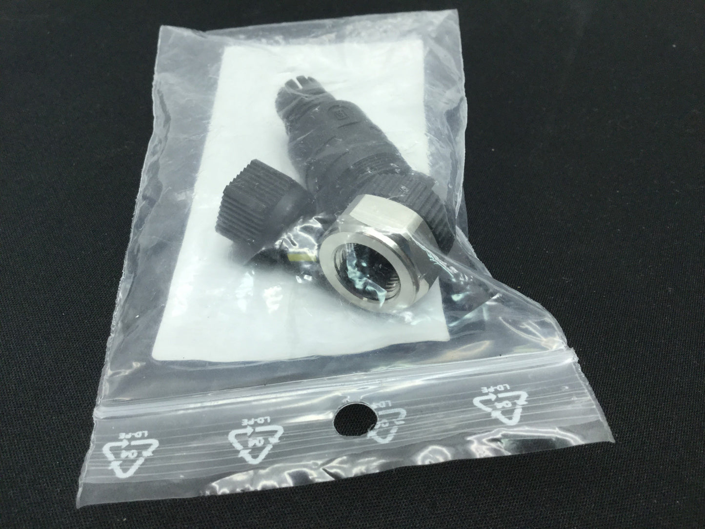 Used Lumbergautomation Belden RKCN 4/7 Field Attachable Connector Female M12 4-Pin