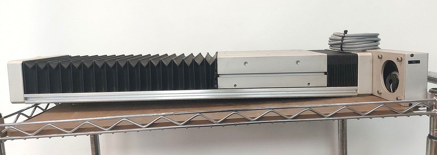 Used F”hrenbach KBS-225-0330-1-1610 Linear Actuator 330mm Travel 10mm Lead 90mm Motor