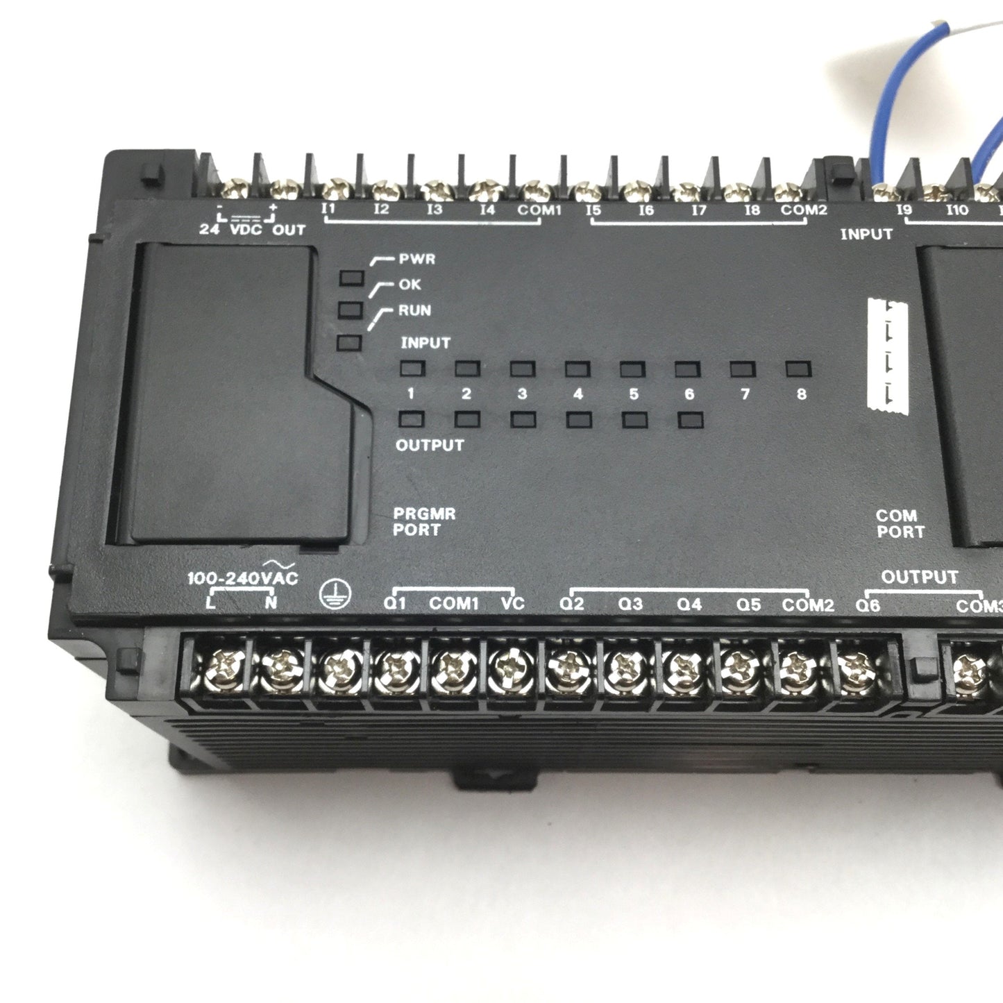 Used GE Fanuc IC693UDR005FP1 Series 90 Micro PLC, 16x Inputs, 12x Outputs, *Modified*