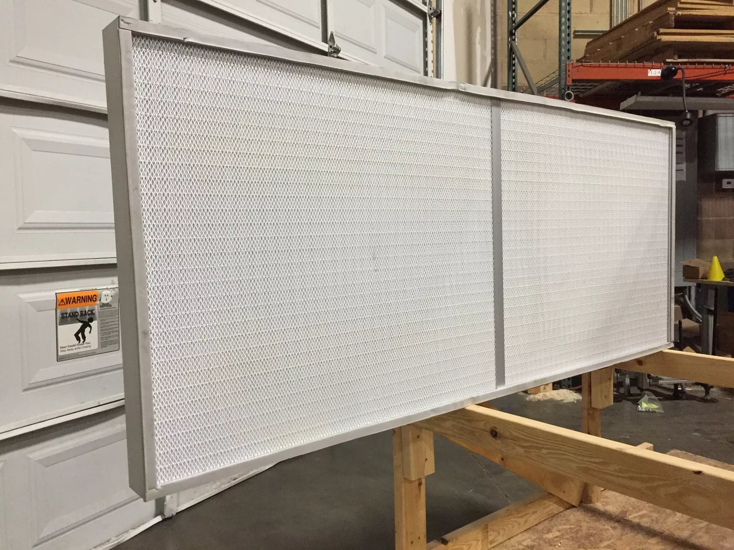 Used Camfil Farr 855029194 Panel HEPA Air Filter 30" x 72" Eff. 99.9991@0.3µm 1369CFM