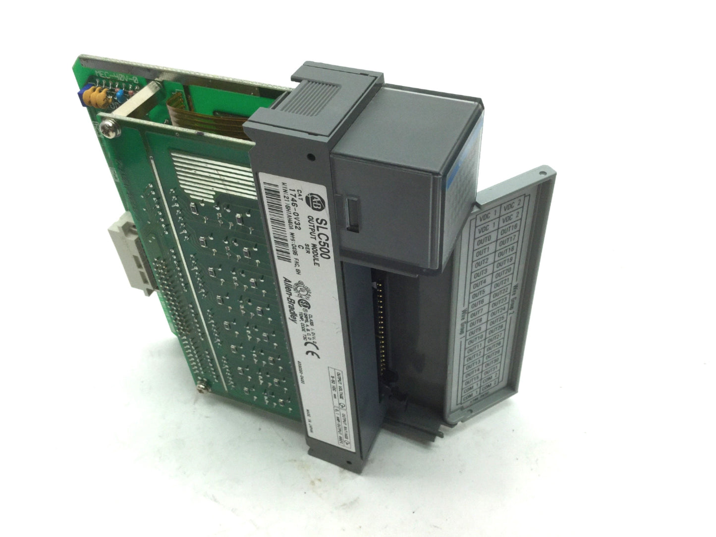 Used Allen Bradley 1746-OV32 SLC500 PLC Output Module, 32-Point, 10-50VDC