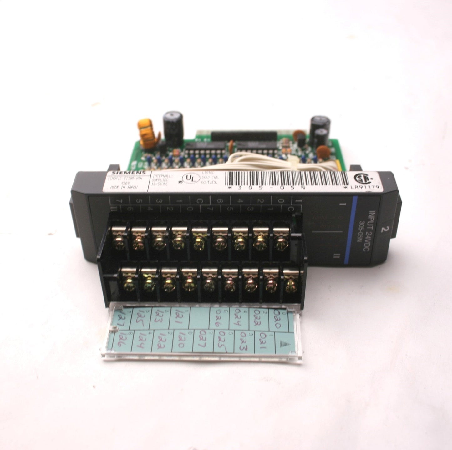 Used Siemens Simatic TI305-05N Input Module, Internally Supplied, 18-36VDC, 16 Point