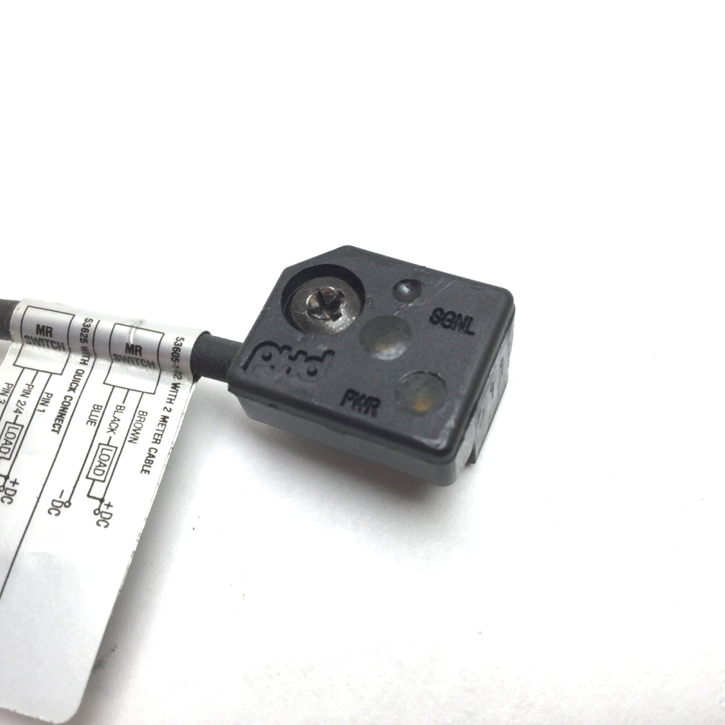 Used Phd 53625-1 Cylinder Sensor Switch, 6-24VDC, NPN Output, 3-Pin Male M8