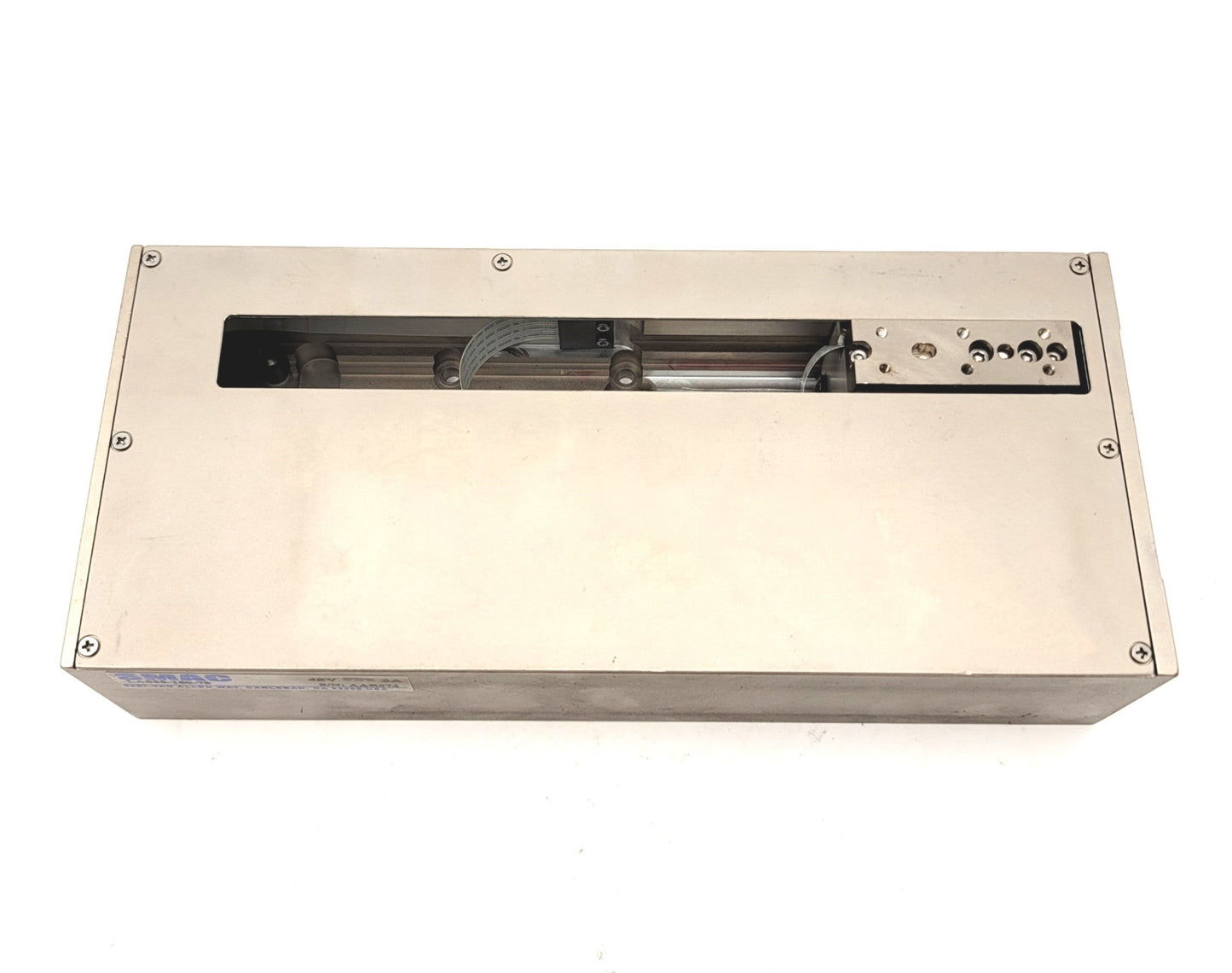 Used SMAC LAS55-150-75 Linear Slide Servo Actuator 48VDC, Stroke: 150mm, 12.5 N/AMP