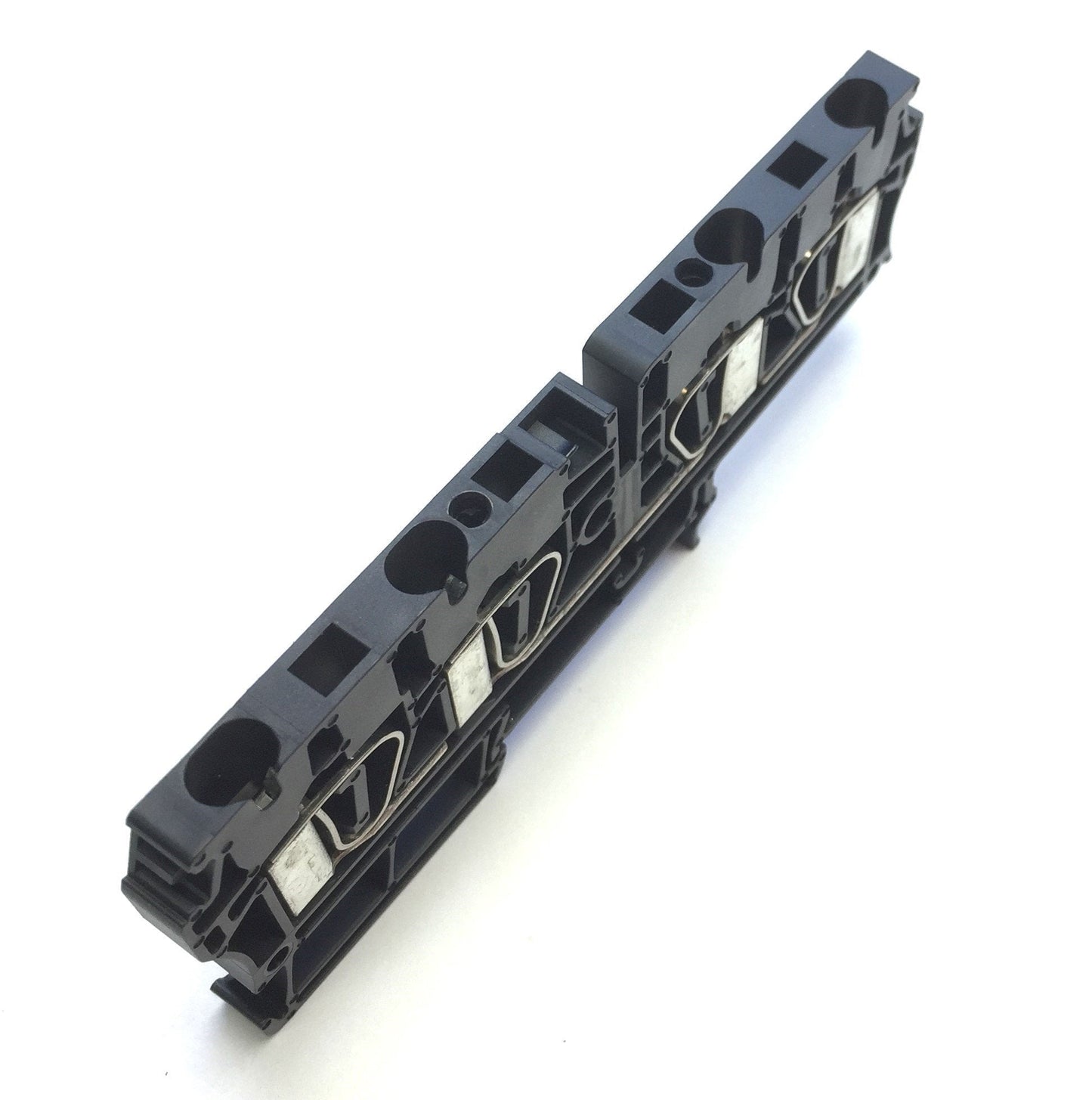 New – Open box Lot of 41 New Allen Bradley 1492-L4Q-BL IEC Terminal Block, Black, Spring Clamp