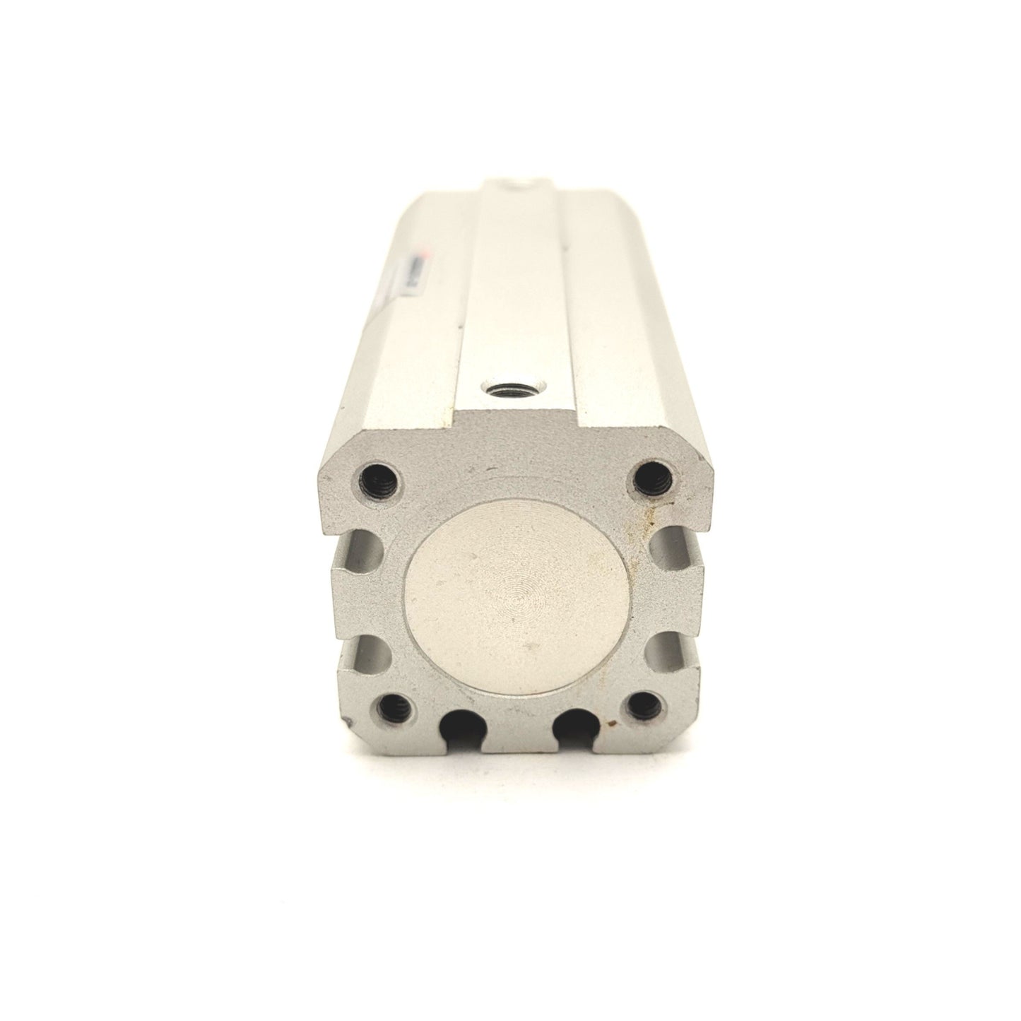Used SMC NCDQ8AZ075-200 Compact Double Acting Cylinder Bore: 3/4" Stroke: 2"