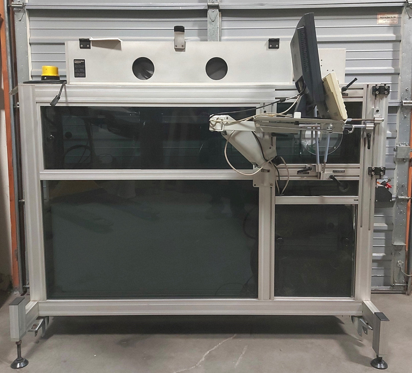 Used Control Micro Systems 5025C COý LASER Marking System, 100ýmm Write, 30W, 120VAC