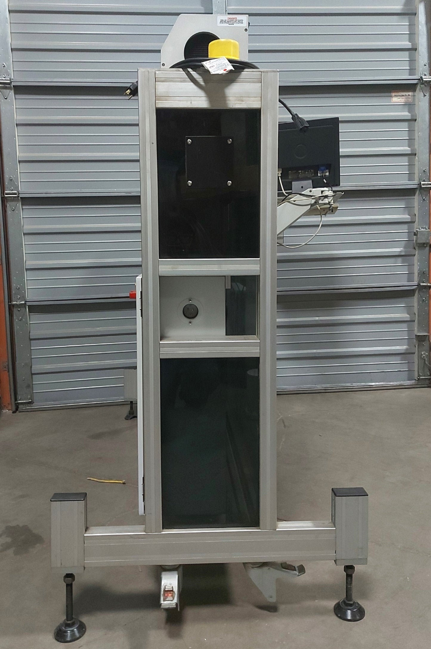 Used Control Micro Systems 5025C COý LASER Marking System, 100ýmm Write, 30W, 120VAC