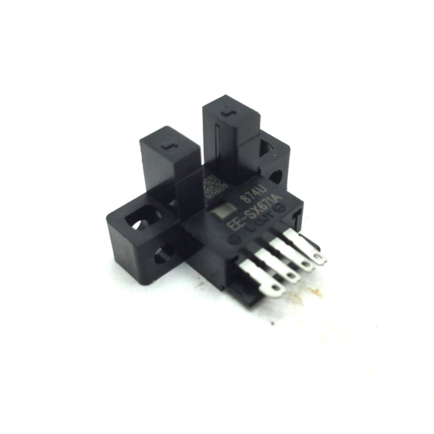 Used Lot of 6 Omron EE-SX671A Slot Sensor, 5mm Slot, NPN Output, Supply: 5-24VDC