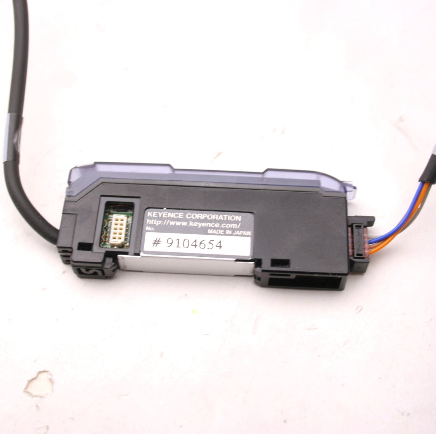 Used Keyence AP-V41AW Amplifier Unit, NPN, 12-24VDC, Class 2, Analog Out