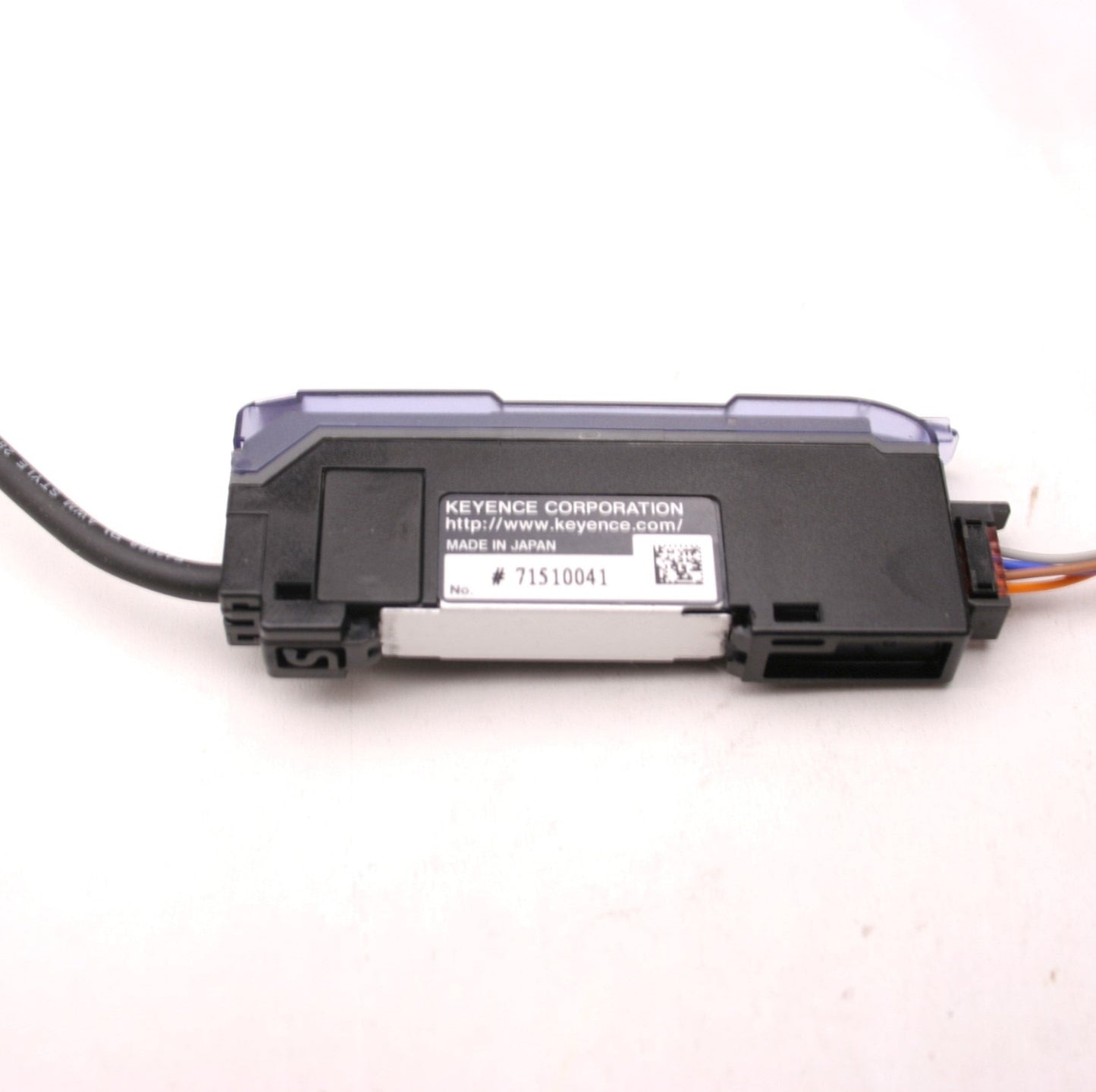 Used Keyence AP-V42AW Digital Pressure Sensor Amplifier Unit, NPN, 12-24VDC