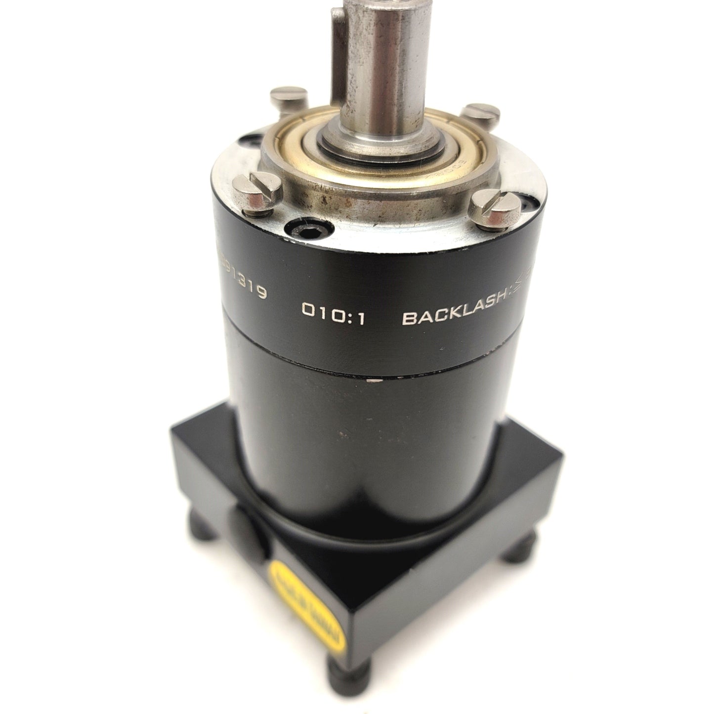Used Apex Dynamics PE050-010 Inline Planetary Speed Reducer Ratio: 10:1, NEMA 23