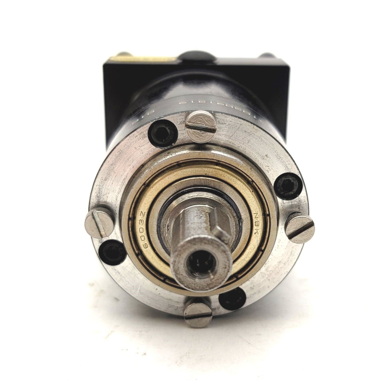 Used Apex Dynamics PE050-010 Inline Planetary Speed Reducer Ratio: 10:1, NEMA 23