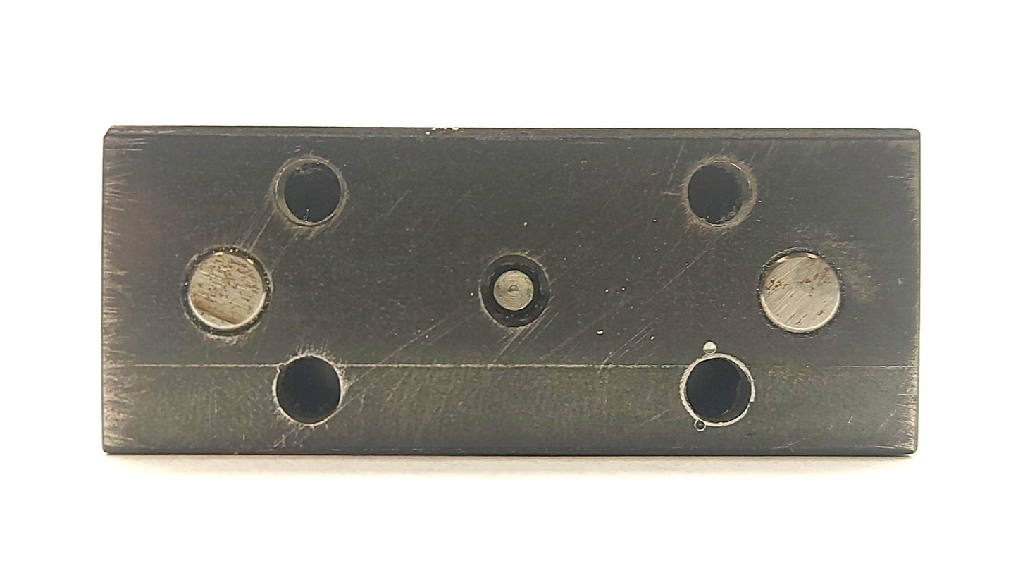Used Bimba T-022-BMNP Ball Bearing Thruster Guided Cylinder, 2" Stroke, 9/16" Bore