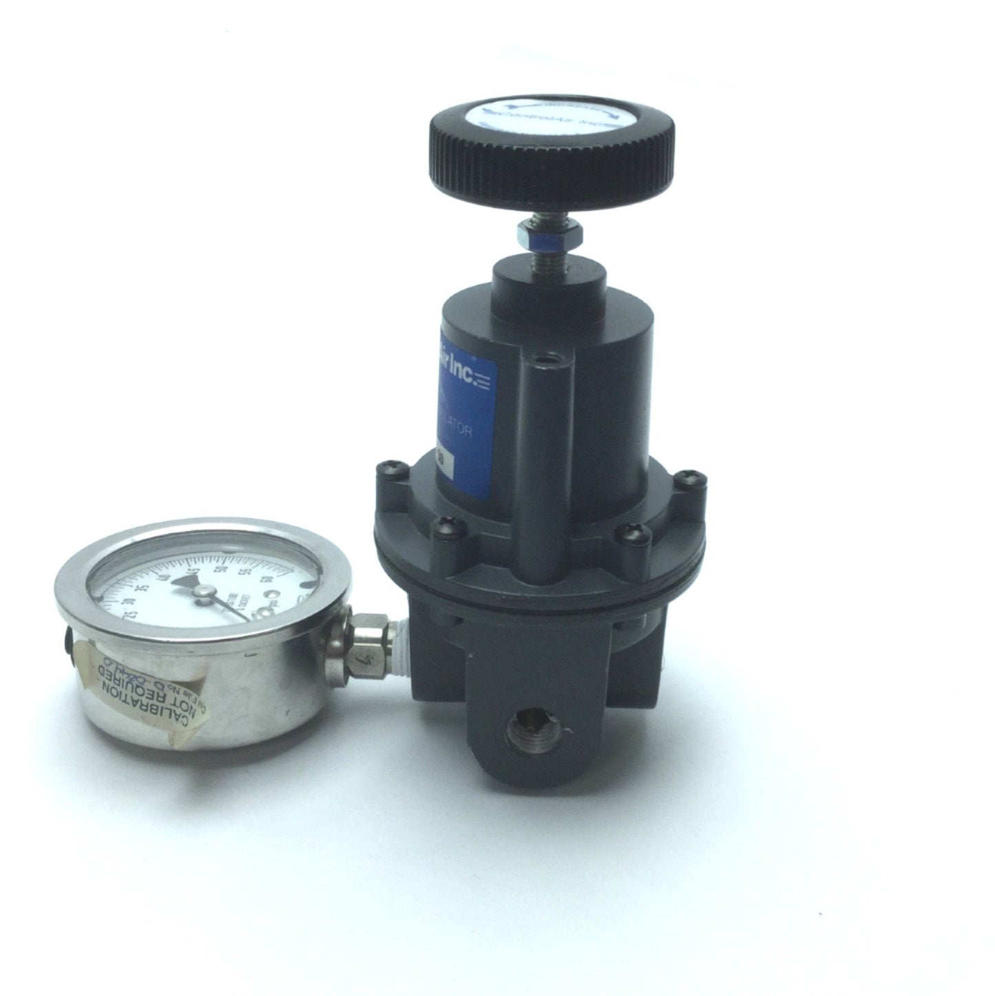 Used ControlAir Type 700 Regulator, 0-30psi Output, with Noshok 316 SS 0-60 psi Gauge