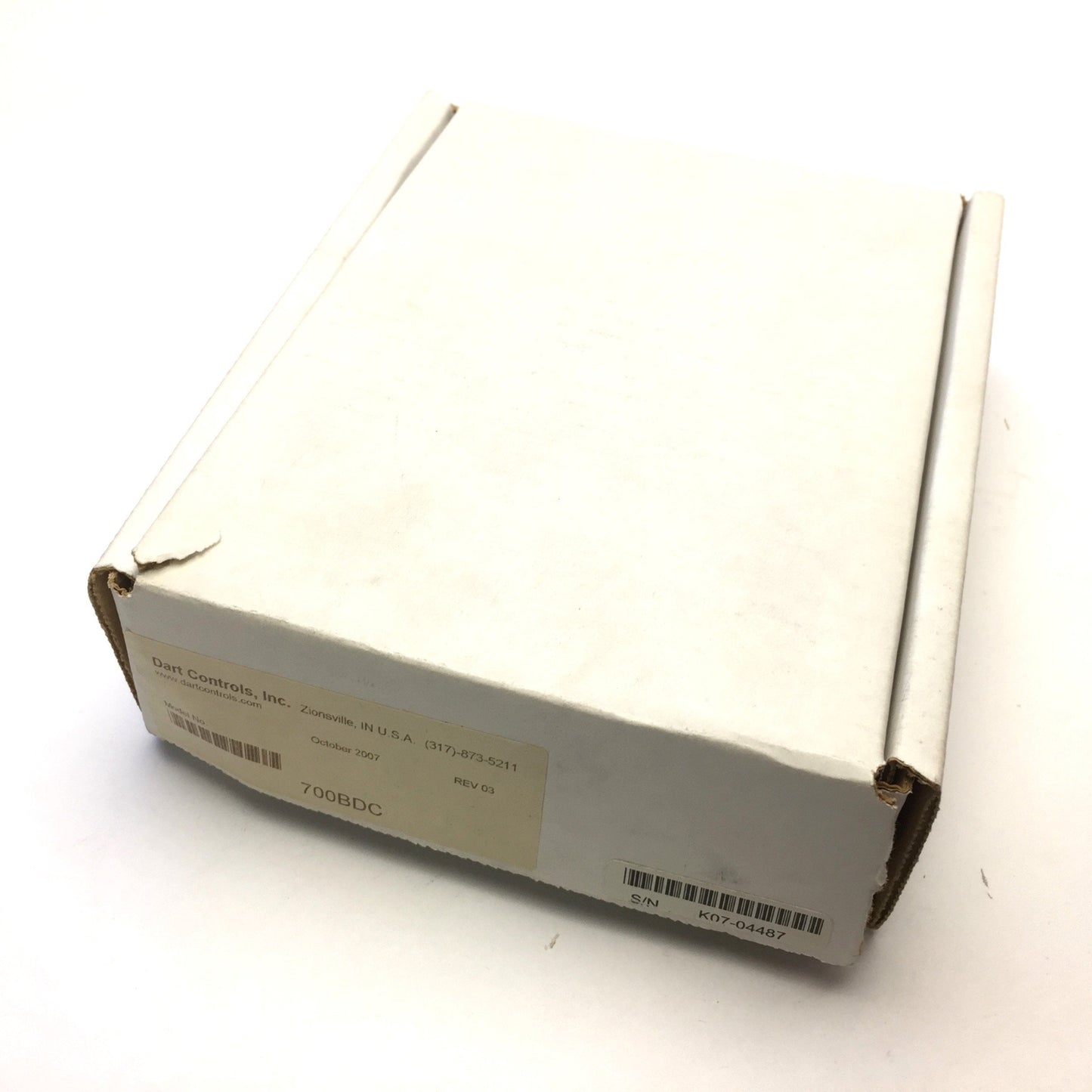 New Other Dart 700BDC Rev 03 Brushless DC Motor Control, In 12/24/36VDC, Out 0-12/24/36VDC