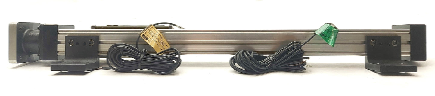 Used Tolomatic MXE25SSN05SK16 Linear Actuator 16" Travel 5 Turn/in NEMA23 w/Switches