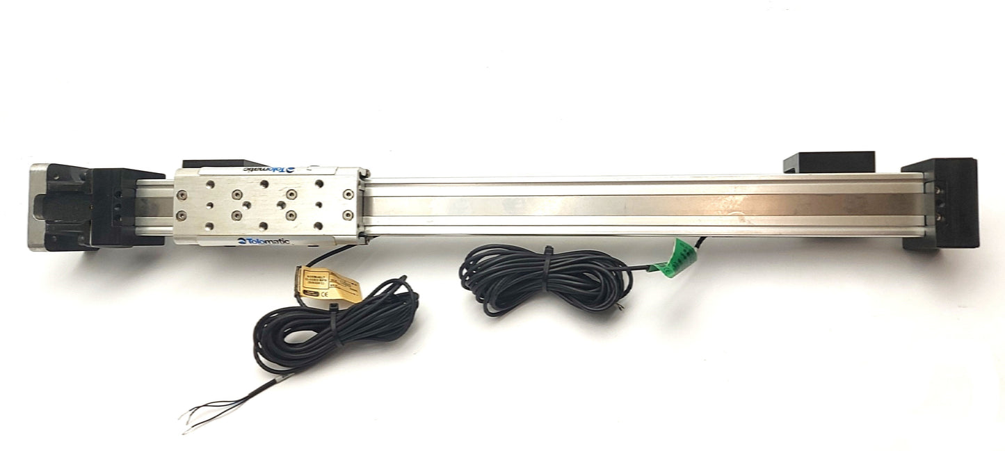 Used Tolomatic MXE25SSN05SK16 Linear Actuator 16" Travel 5 Turn/in NEMA23 w/Switches