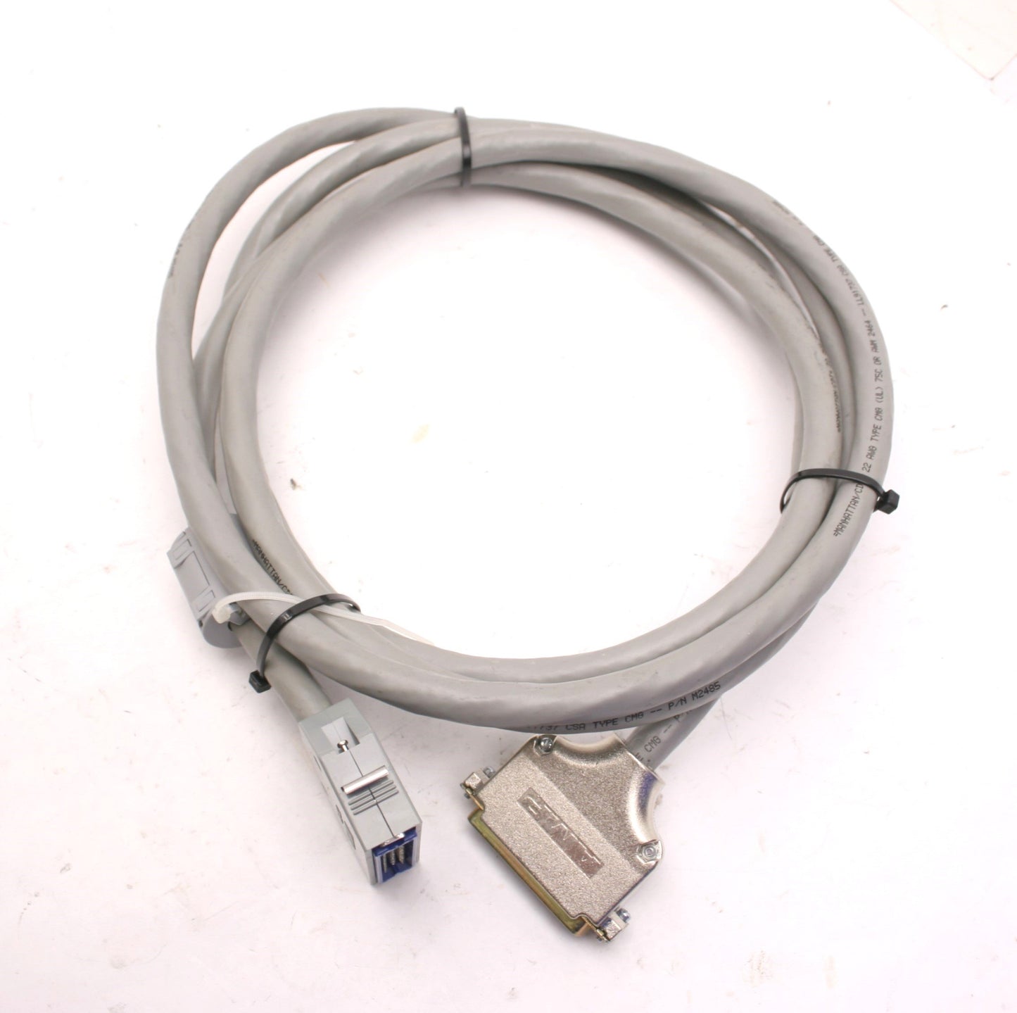 Used Yamaha Robotics YA00250 IO to DB-50 Cable, 3m, 50 Pin Male to 50 Pin Female