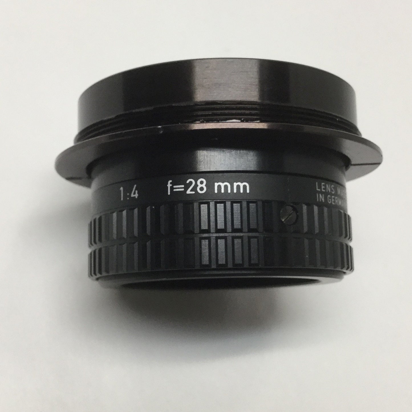 Used Rodenstock Rodagon Machine Vision Camera Enlarging Lens 1:4, F=28mm, 5-30X, M45