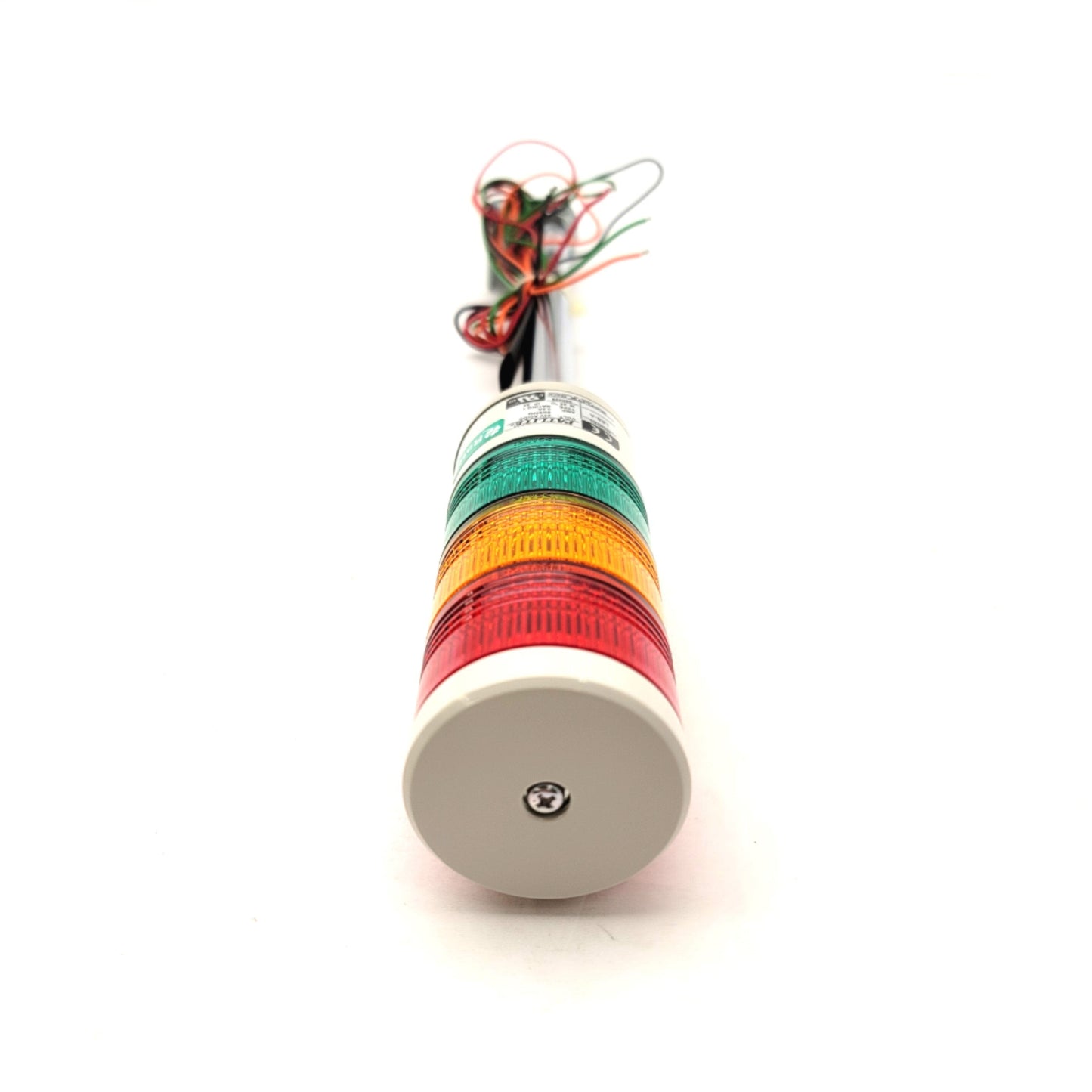 New – Open box Patlite LES-302A Stack Light Signal Tower LED Lamp, Red Yellow Green, 24VAC/DC