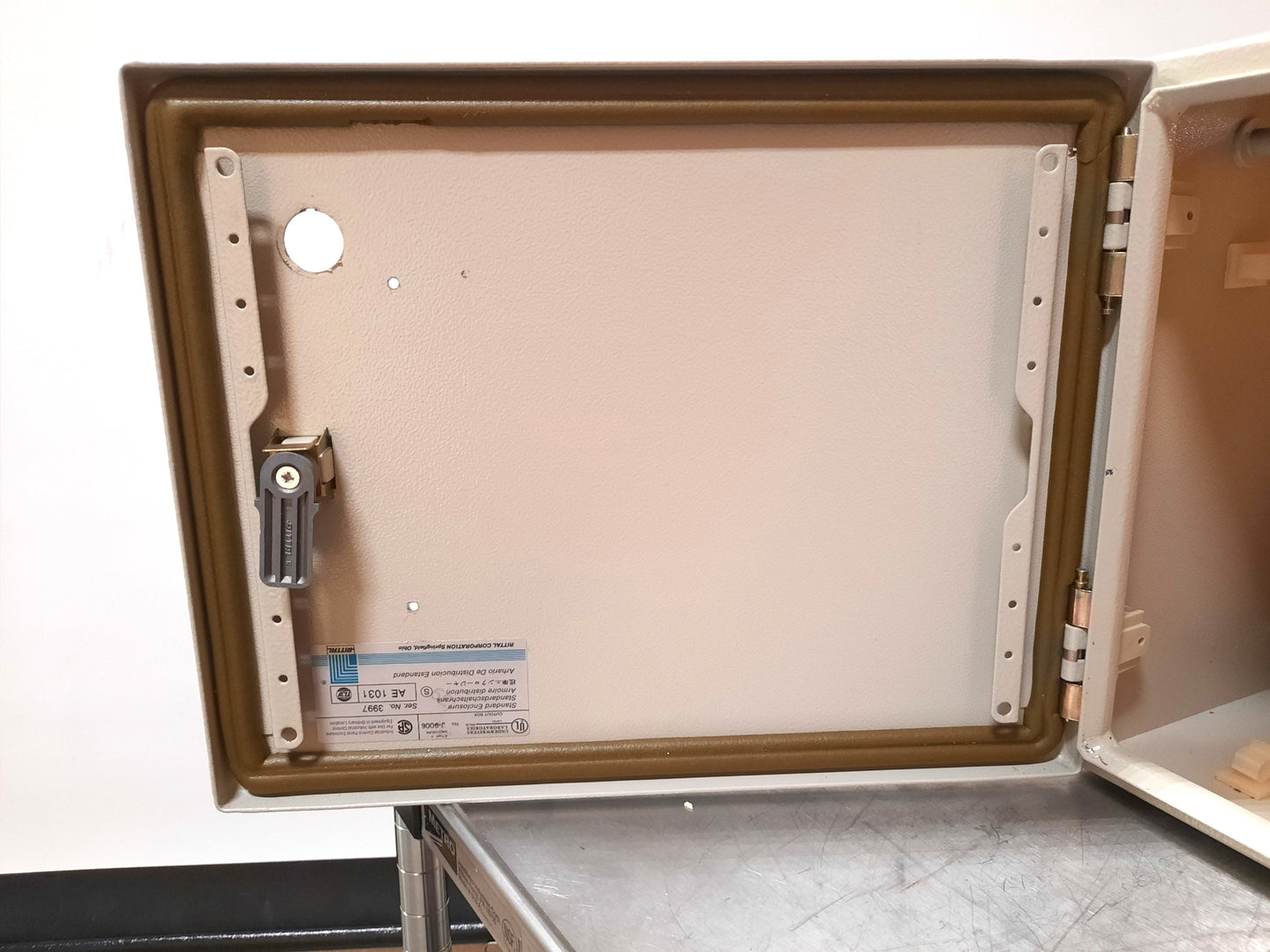 Used Rittal AE Compact Electrical Enclosure Cabinet Box 15" x 12" x 8.3" AE 1031