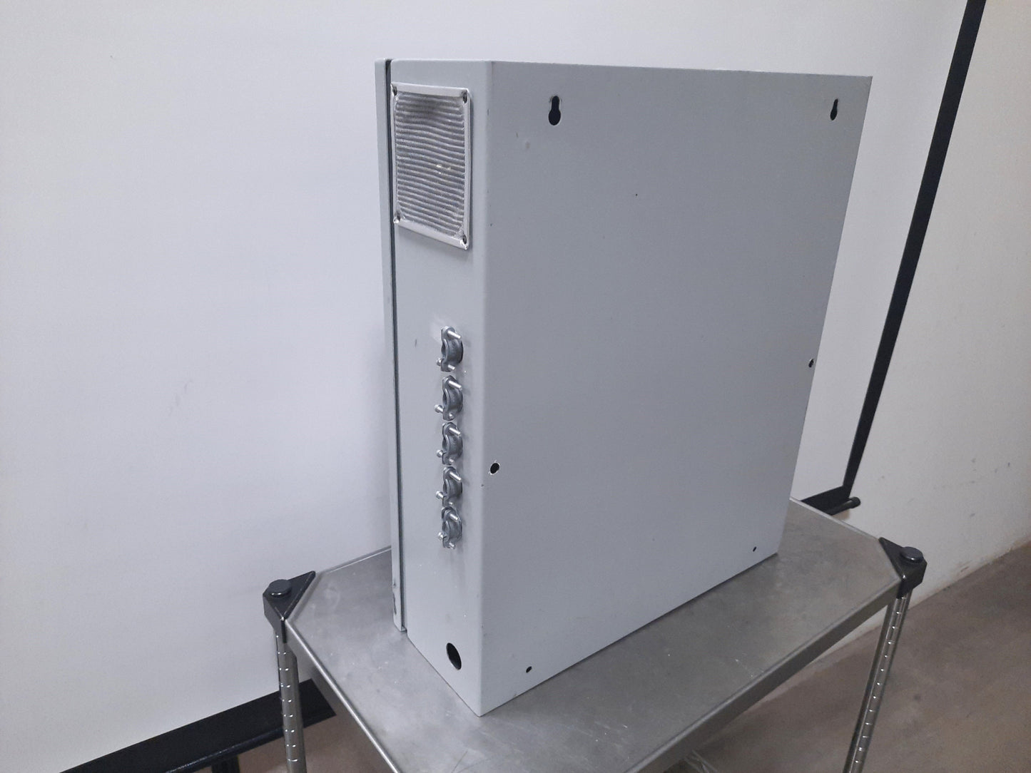 Used Hoffman 24206 Steel Enclosure 24" x 19.5" x 6" Cutout Box, Electrical, Type 1