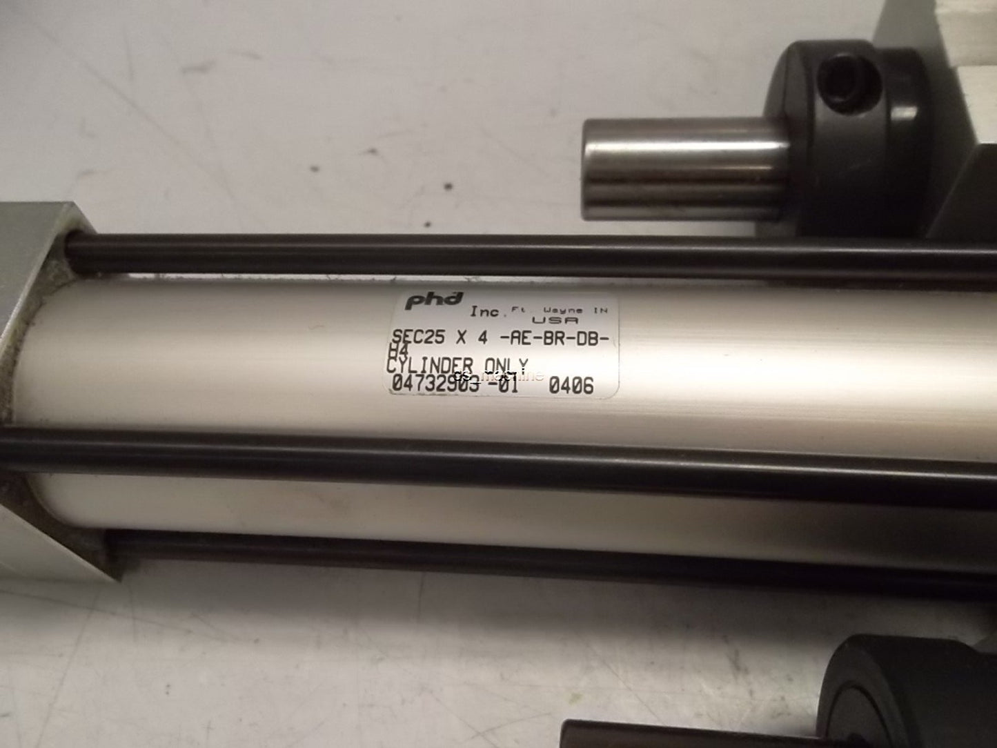 Used PHD SEC25X4 Pneumatic Cylinder 3" Travel