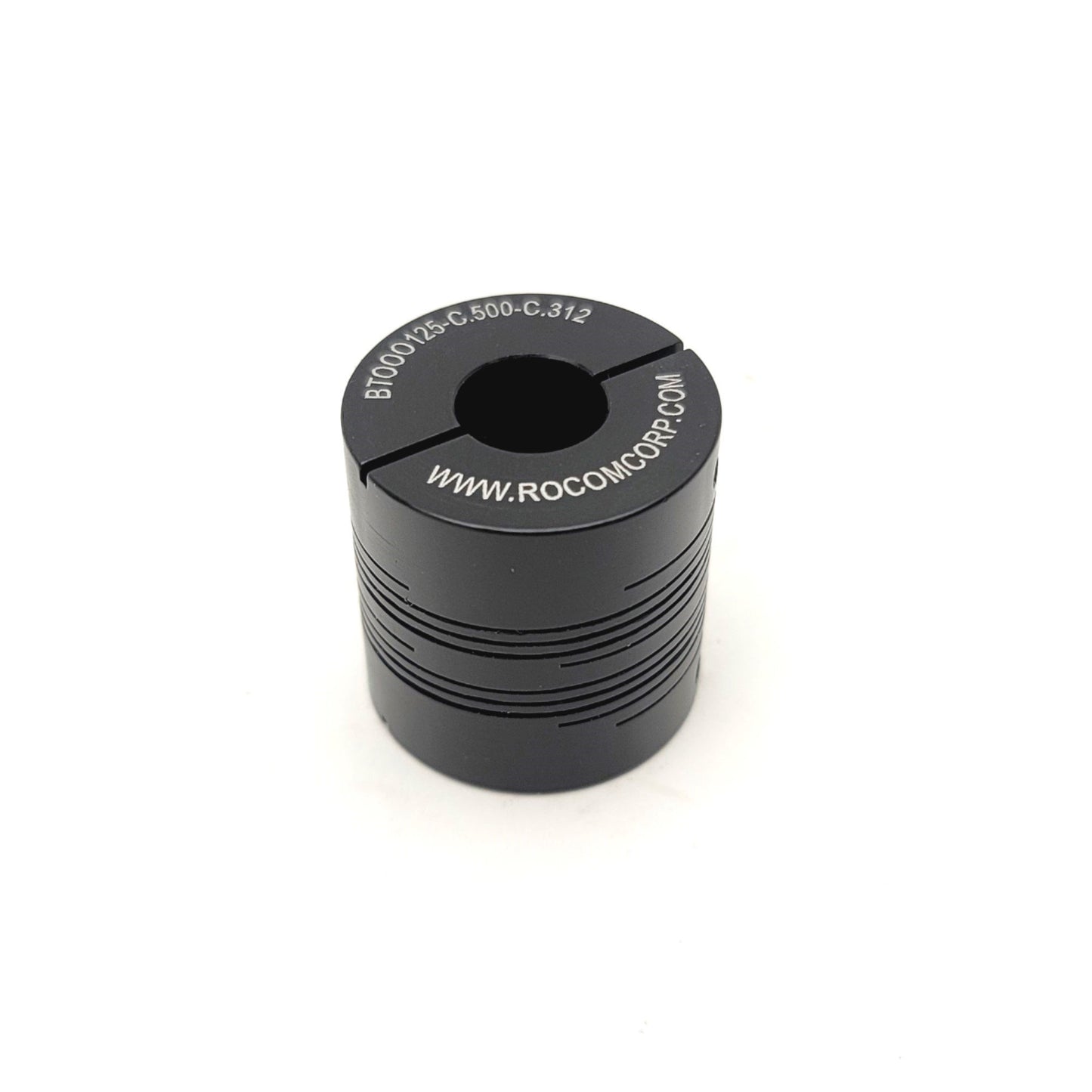 New – Open box RoCom Corp BT000125-C.500-C.312 Light Duty Motor/Gearbox Coupler 1/2" To 5/16"