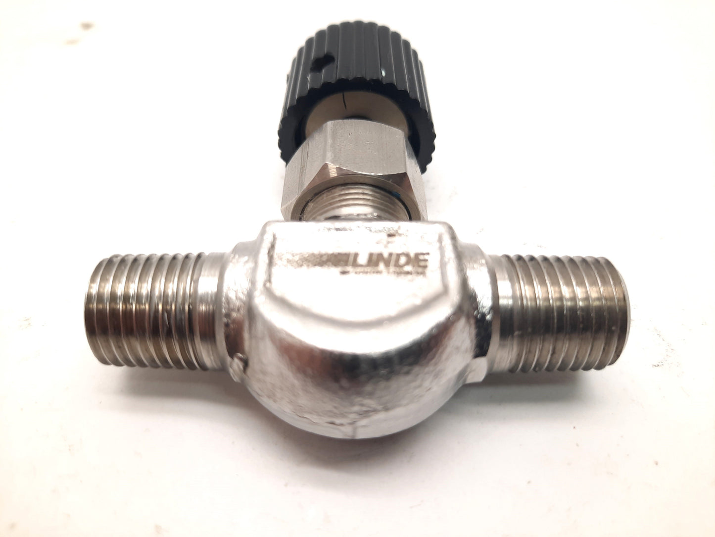 Used Linde 316 Stainless Steel Needle Flow Control Valve 1/4" NPT