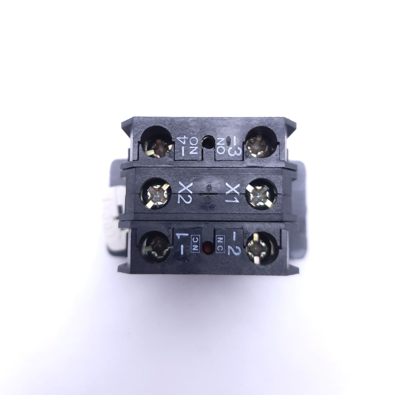 Used Cutler Hammer Double-Headed Pushbutton: x1 E22B1(R), E22B2(G), and E22D2 Blocks