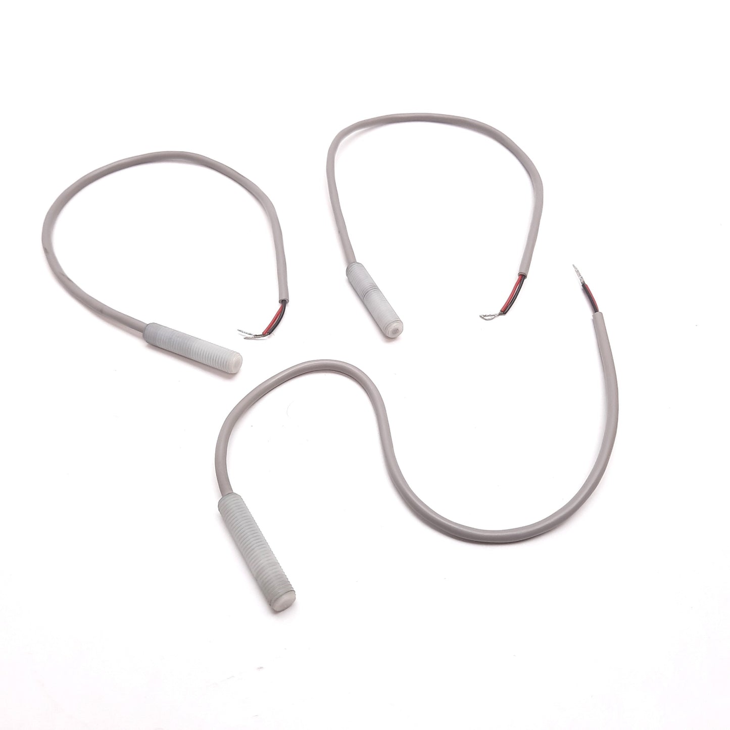 Used Lot of 3 Bimba RSU-1 Reed Switch Sensor, N/O Contact, 12.5", 2-Wire, 5/16-24