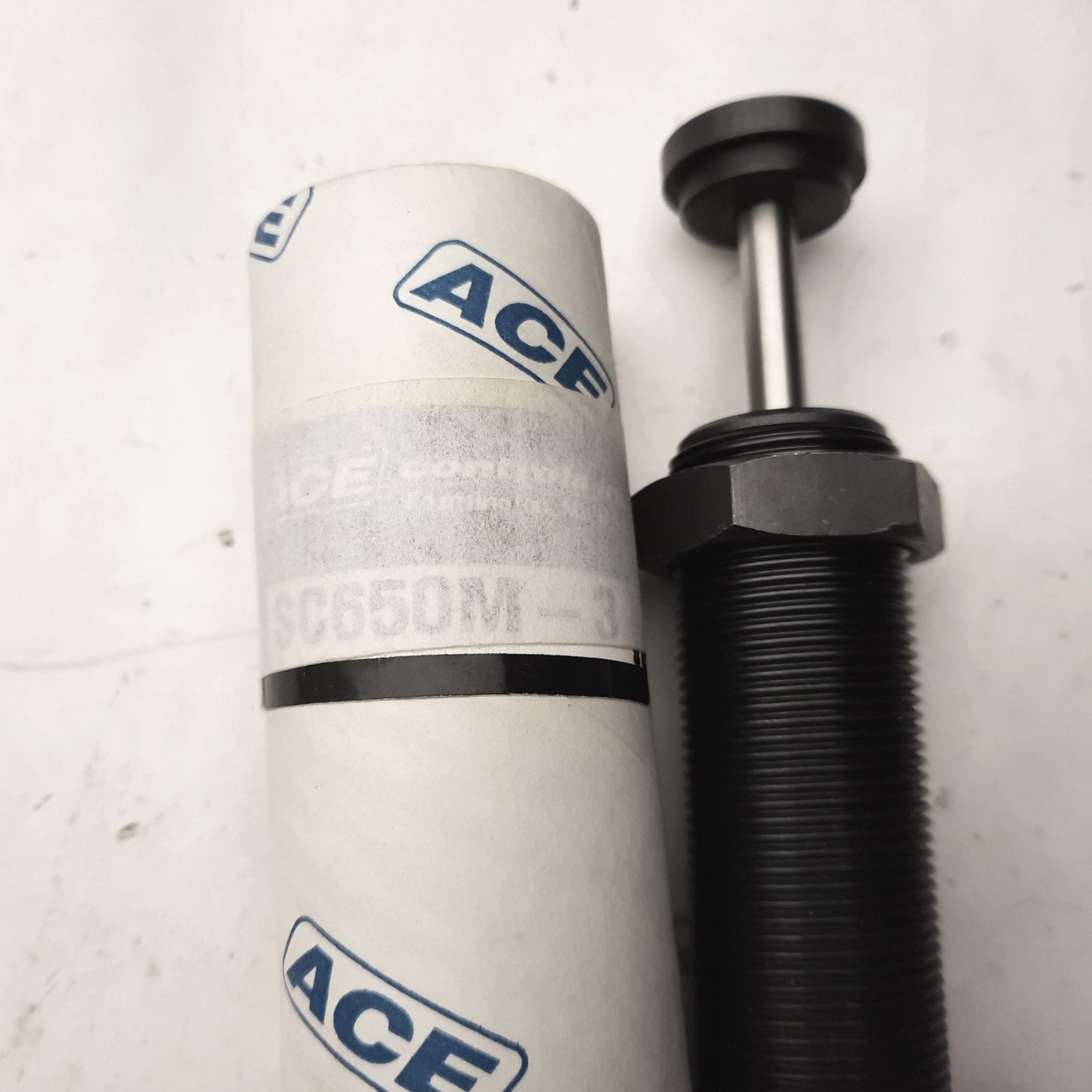 New Ace Controls SC650M-3 Shock Absorber For SG Slides, 650in-lbs, 800lbs Max