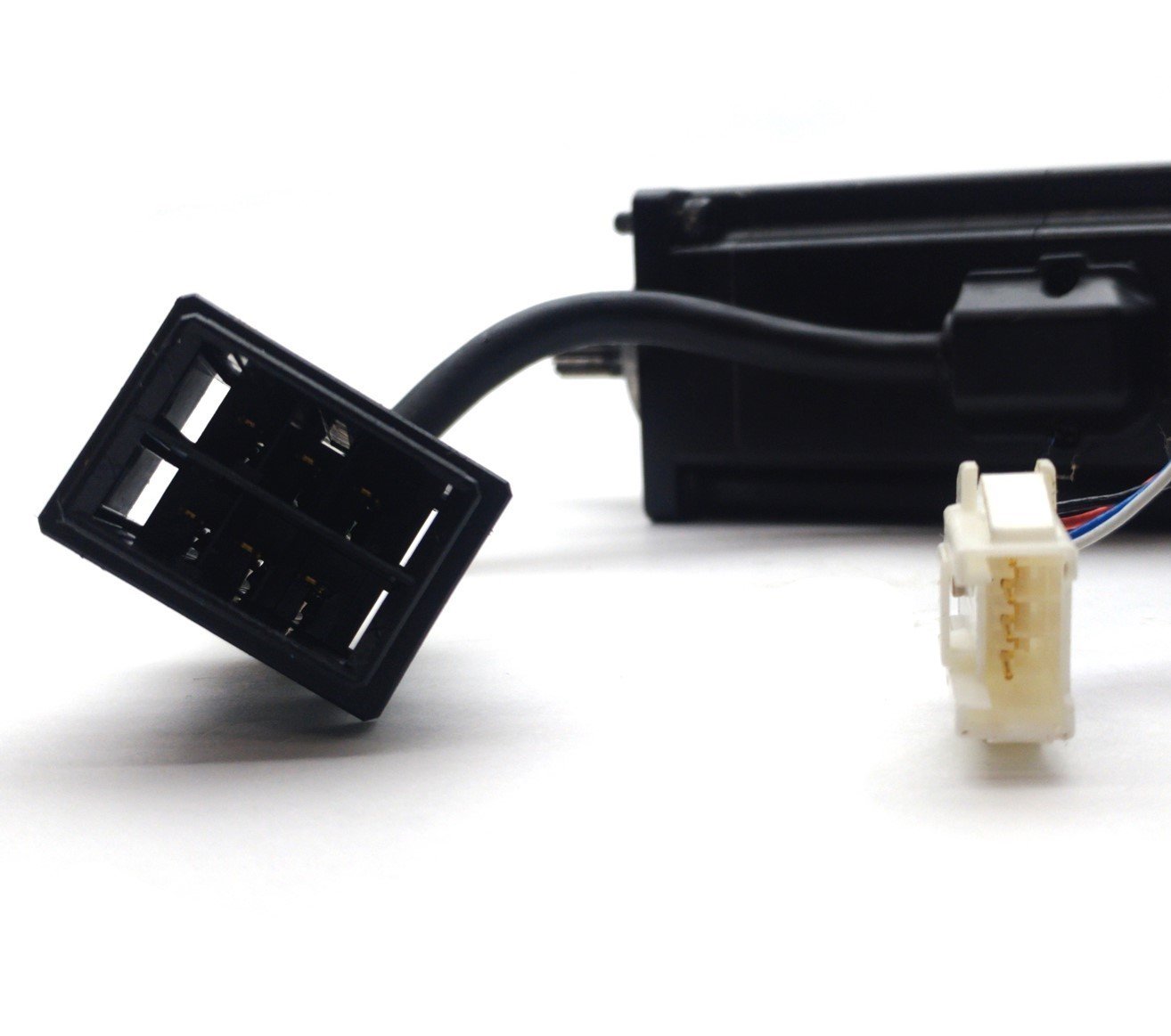 Used SANYO DENKI P50B04010DCXS9 AC Servomotor, Gear Shaft, 100W 200VAC 1A, for A50F