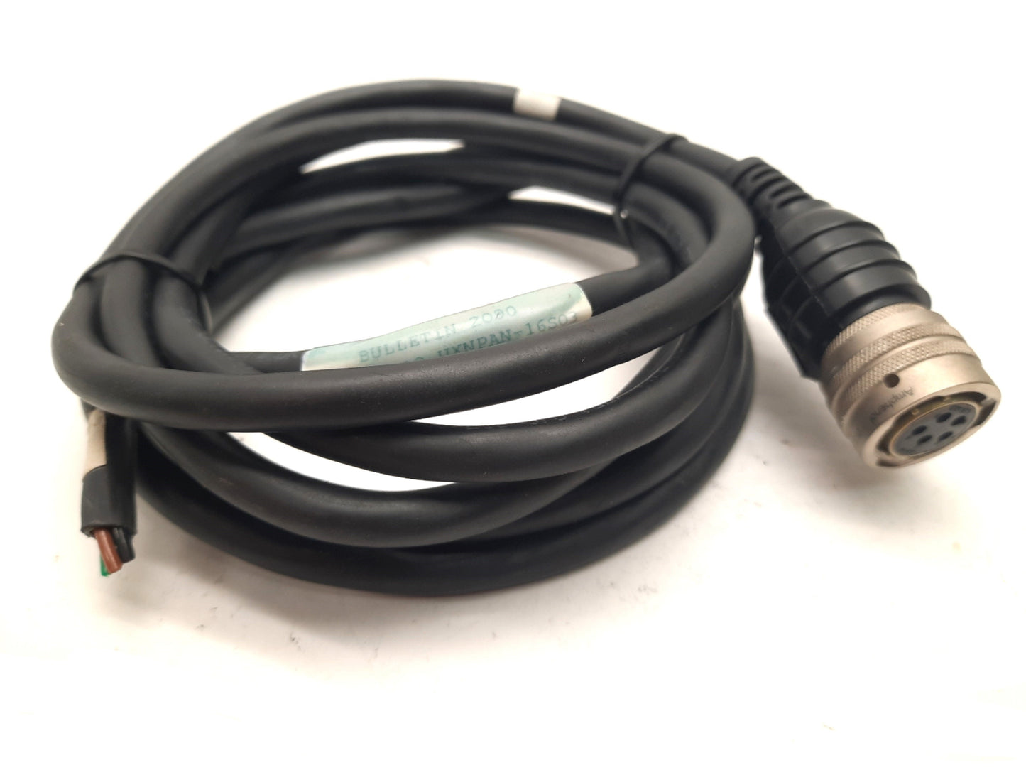 Used Allen Bradley 2090-UXNPAN-16S03 Series A Servo Cable Length: 3m