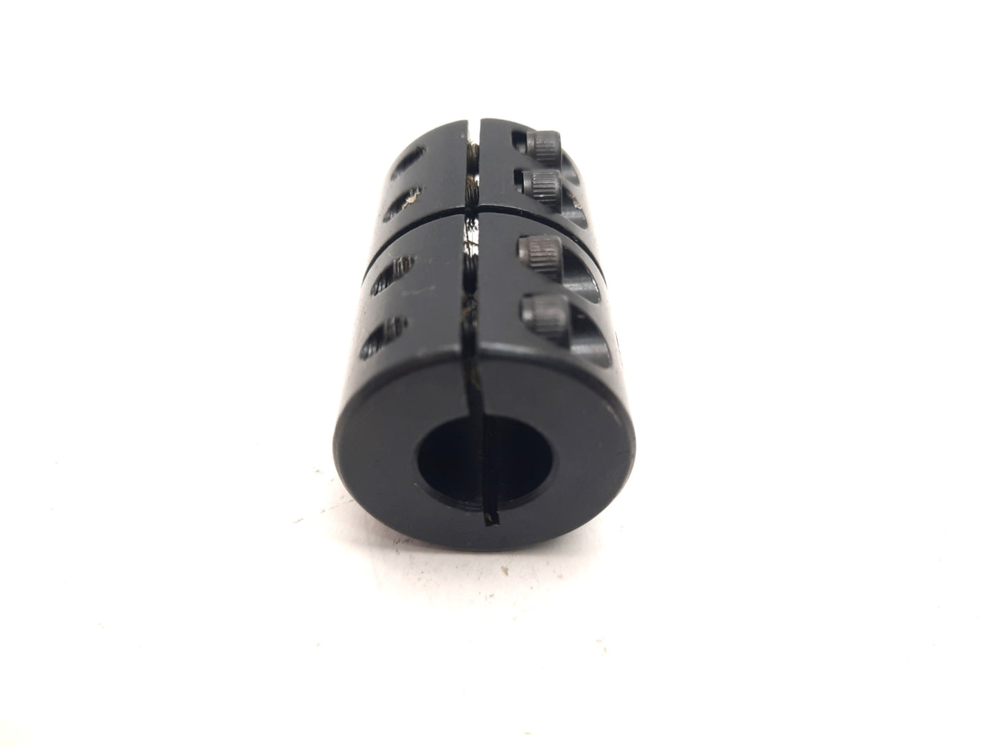 Used Ruland CLX-8-8-F Rigid Shaft Coupling, L: 1-3/4", OD: 1-1/8" ID: 1/2"