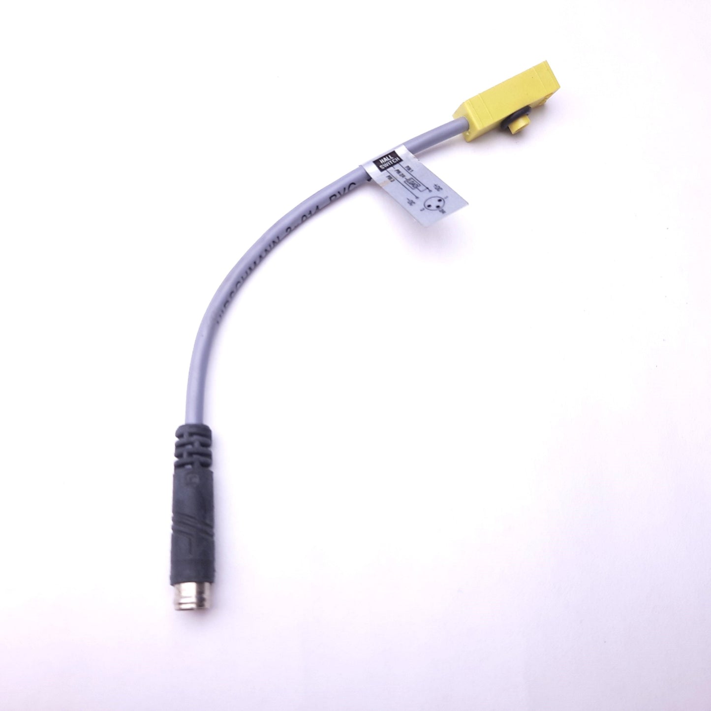 Used PHD 17523-1 Cylinder Switch Proximity Sensor, 3-Pin Male, 4.5-24VDC, 20 mA Max